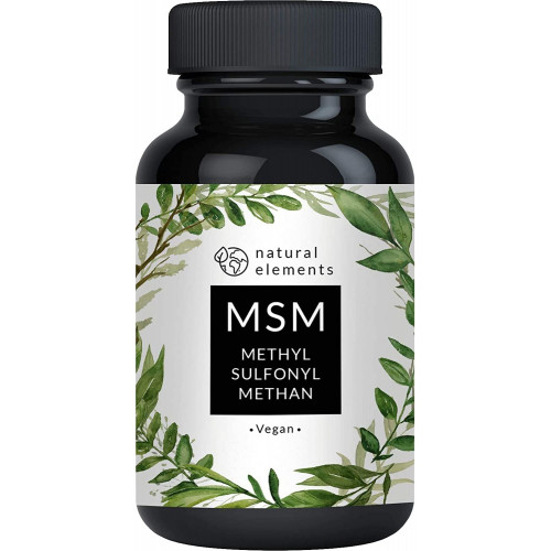 Метилсульфонілметану МСМ (MSM)1600мг Natural Elements- 180 капсул Метилсульфонілметану МСМ (MSM)1600мг Natural Elements- 180 капсул