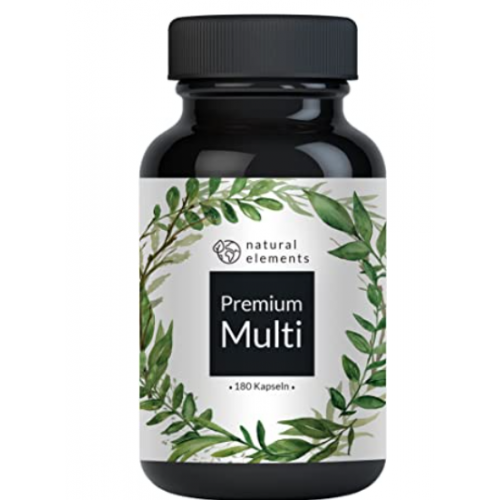 Мультивітаміни Multi Premium Natural Elements - 180 капсул Мультивітаміни Multi Premium Natural Elements - 180 капсул