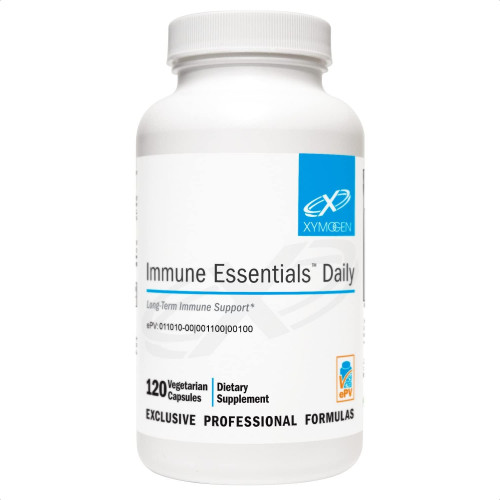 XYMOGEN Immune Essentials Daily - довгострокова добавка для підтримки імунітету з вітаміном D3, вітаміном C, аскорбіновою кислотою, вітаміном A, N-ацетил-L-цистеїном, хелатом цинку, кверцетином (120 капсул) XYMOGEN Immune Essentials Daily - довгострокова добавка для підтримки імунітету з вітаміном D3, вітаміном C, аскорбіновою кислотою, вітаміном A, N-ацетил-L-цистеїном, хелатом цинку, кверцетином (120 капсул)