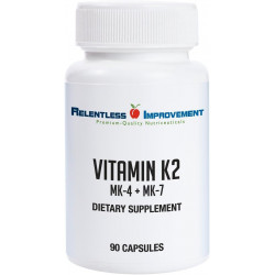 Вітамін K2 MK4 Plus MK7 Vegan Natural-Derived Vege-Caps 90 Count