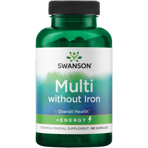 Мультивітаміни Swanson Active One без заліза 90 капсул Мультивітаміни Swanson Active One без заліза 90 капсул
