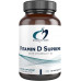 Designs for Health Vitamin D Supreme - Вітамін D 5000 МО з 2000 мкг вітаміну K як MK4 для здоров'я кісток, здоров'я серця та підтримки імунітету - Вітамін D3, посилений добавкою GG (180 капсул)