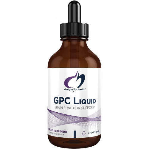 Рідкі краплі Designs for Health GPC - добавка альфа-гліцерофосфохоліну без сої 600 мг, холін без ГМО з соняшникового лецитину - підтримує здорову роботу мозку (30 порцій / 2 унції) Рідкі краплі Designs for Health GPC - добавка альфа-гліцерофосфохоліну без сої 600 мг, холін без ГМО з соняшникового лецитину - підтримує здорову роботу мозку (30 порцій / 2 унції)