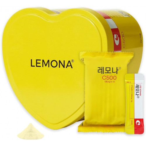 LEMONA Official з вітаміном C 500 мг, вітамінами B6 і B2, легко приймати для щоденного підсилення енергії та підтримки імунітету Корейська їжа, зі смаком лимона - 70 паличок (2 г) LEMONA Official з вітаміном C 500 мг, вітамінами B6 і B2, легко приймати для щоденного підсилення енергії та підтримки імунітету Корейська їжа, зі смаком лимона - 70 паличок (2 г)