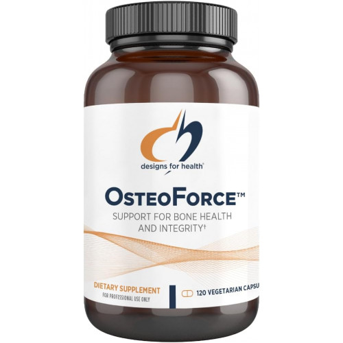Designs for Health OsteoForce - преміальна добавка для підтримки кісток - добре засвоювані поживні речовини, малат кальцію, магній, хелат бісгліцинату цинку, вітаміни D + K - без ГМО, без сої (120 таблеток) Designs for Health OsteoForce - преміальна добавка для підтримки кісток - добре засвоювані поживні речовини, малат кальцію, магній, хелат бісгліцинату цинку, вітаміни D + K - без ГМО, без сої (120 таблеток)