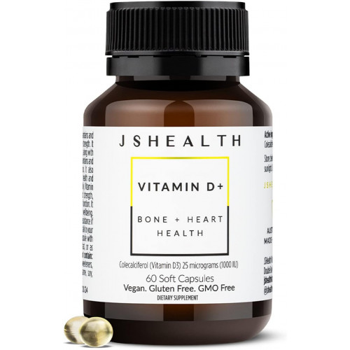 Вітамін D3 JSHealth 1000 МО Добавка для здорової роботи м’язів, здоров’я кісток і серця та підтримки імунітету Вітамін D3 JSHealth 1000 МО Добавка для здорової роботи м’язів, здоров’я кісток і серця та підтримки імунітету
