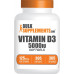 BulkSupplements.com М’які капсули з вітаміном D3 5000 МО – Холекальциферол, добавка D3, вітамін D 5000 МО – 1 м’яка капсула вітаміну D3 (125 мкг вітаміну D) на порцію – запас на 1 рік, 365 капсул BulkSupplements.com М’які капсули з вітаміном D3 5000 МО – Холекальциферол, добавка D3, вітамін D 5000 МО – 1 м’яка капсула вітаміну D3 (125 мкг вітаміну D) на порцію – запас на 1 рік, 365 капсул