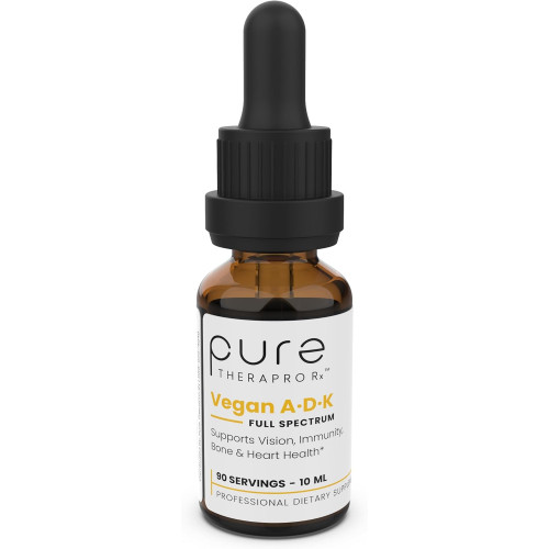 Показано переклад для запиту Pure TheraPro Rx Vegan A-D-K Drops - 3 Month Supply - Vitamin A (Palmitate and Beta Carotene), Liposomal Vitamin D3 (Pureshine), Liposomal Vitamin K2 (MK-4 & MK-7) Supports Immunity & Bone Health - 10 mL Показано переклад для запиту Pure TheraPro Rx Vegan A-D-K Drops - 3 Month Supply - Vitamin A (Palmitate and Beta Carotene), Liposomal Vitamin D3 (Pureshine), Liposomal Vitamin K2 (MK-4 & MK-7) Supports Immunity & Bone Health - 10 mL