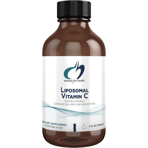 Designs for Health Liposomal Vitamin C Liquid - 1000mg Vitamin C Supplement - Ліпосоми (із соняшникового лецитину) для чудового засвоєння - без ГМО, із приємним лимонним смаком (24 порції / 4 унції) Designs for Health Liposomal Vitamin C Liquid - 1000mg Vitamin C Supplement - Ліпосоми (із соняшникового лецитину) для чудового засвоєння - без ГМО, із приємним лимонним смаком (24 порції / 4 унції)