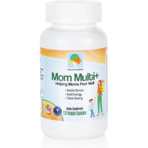 Mom Multi+ Полівітаміни для жінок | 120 овочевих капсул Mom Multi+ Полівітаміни для жінок | 120 овочевих капсул