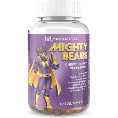 Gummy Bears Mannatech Mighty Bears Gummy Bears, 120 Gummies, MannaBears, поживні та корисні цукерки для дітей і дорослих, Gummy Candy з якісним джерелом гліканів з ексклюзивного порошку Manapol з екстрактом алое вера Gummy Bears Mannatech Mighty Bears Gummy Bears, 120 Gummies, MannaBears, поживні та корисні цукерки для дітей і дорослих, Gummy Candy з якісним джерелом гліканів з ексклюзивного порошку Manapol з екстрактом алое вера