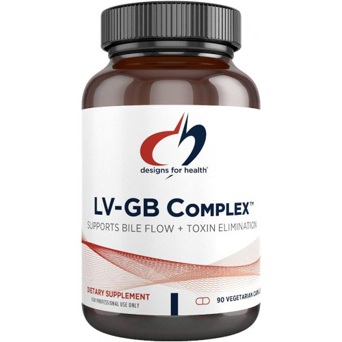 Designs for Health LV-GB Complex - Добавки для детоксикації печінки для підтримки жовчного міхура з розторопшею, артишоком, вітамінами + бичачою жовчю - підтримують відтік жовчі + виведення токсинів (90 капсул) Designs for Health LV-GB Complex - Добавки для детоксикації печінки для підтримки жовчного міхура з розторопшею, артишоком, вітамінами + бичачою жовчю - підтримують відтік жовчі + виведення токсинів (90 капсул)