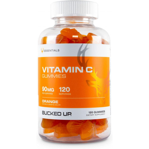 Bucked Up Vitamin C Gummies 90 мг, 120 Gummies - Основи Bucked Up Vitamin C Gummies 90 мг, 120 Gummies - Основи
