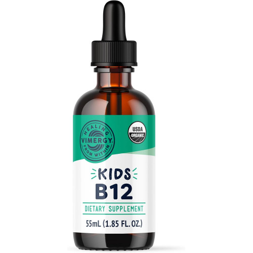 Показано переклад для запиту Vimergy Kids Organic Liquid B12 – Promotes Physical Development and Cognitive Function* – Fast-Absorbing Immune Support* – USDA Organic, Vegan, Non-GMO – 55 mL Показано переклад для запиту Vimergy Kids Organic Liquid B12 – Promotes Physical Development and Cognitive Function* – Fast-Absorbing Immune Support* – USDA Organic, Vegan, Non-GMO – 55 mL