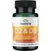 Swanson Vitamin D Complex with Vitamins D2 & D3 - Complete Sunshine Vitamin Complex for Bone, Dental & Immune Health - Вітамінна добавка (50 мкг, 60 вегетаріанських капсул) Swanson Vitamin D Complex with Vitamins D2 & D3 - Complete Sunshine Vitamin Complex for Bone, Dental & Immune Health - Вітамінна добавка (50 мкг, 60 вегетаріанських капсул)