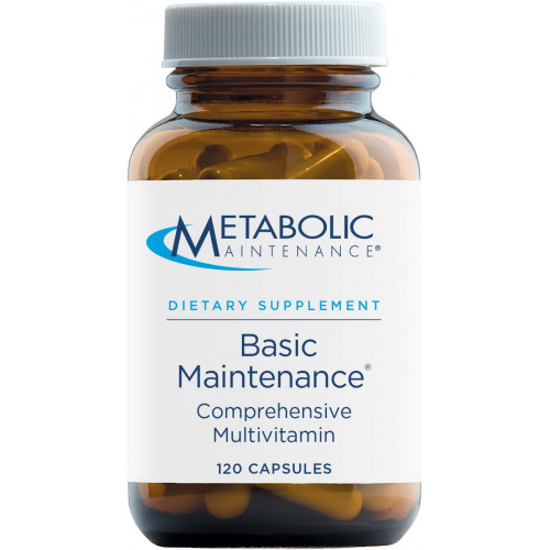 Metabolic Maintenance Basic Maintenance Plus D-3 Without Iron - Мультивітаміни двічі на день з метилфолатом + метил B12 (120 капсул) Metabolic Maintenance Basic Maintenance Plus D-3 Without Iron - Мультивітаміни двічі на день з метилфолатом + метил B12 (120 капсул)
