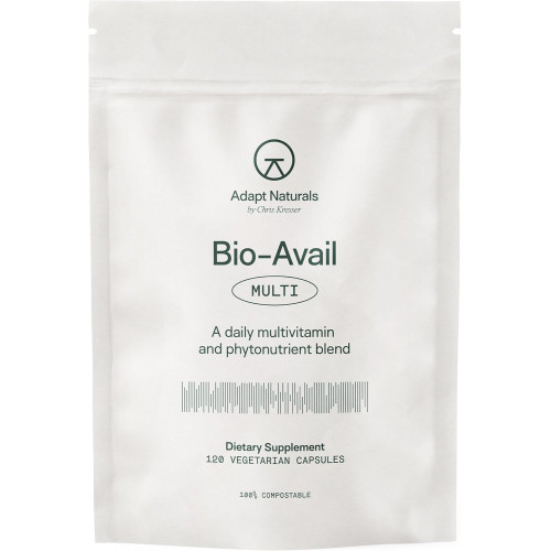 Adapt Naturals Bio-Avail Multi - Легко засвоювані мультивітаміни для жінок і чоловіків - Біодоступні вітаміни - Вітамін C, вітаміни B12, вітамін D, вітамін E, вітамін K, добавки з міддю, цинком - 120 капсул