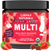 Llama Naturals Real Fruit Gummy Вітаміни для дітей, без додавання цукрової тростини, бета-каротини, цільні харчові полівітаміни, веганські цукерки для малюків, рослинні, органічні, жувальні 90 ct (30-45 днів) Полуниця Llama Naturals Real Fruit Gummy Вітаміни для дітей, без додавання цукрової тростини, бета-каротини, цільні харчові полівітаміни, веганські цукерки для малюків, рослинні, органічні, жувальні 90 ct (30-45 днів) Полуниця