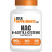 BulkSupplements.com Капсули N-ацетил L-цистеїну 1000 мг - N-ацетил цистеїн 1000 мг, добавка NAC - NAC 1000 мг, без глютену - 2 капсули на порцію, 360 капсул (1 упаковка) BulkSupplements.com Капсули N-ацетил L-цистеїну 1000 мг - N-ацетил цистеїн 1000 мг, добавка NAC - NAC 1000 мг, без глютену - 2 капсули на порцію, 360 капсул (1 упаковка)