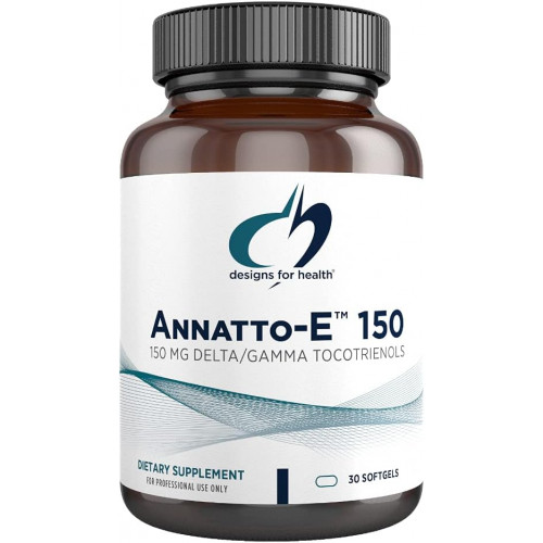 Designs for Health Annatto-E 150 мг токотрієнолів - Комплексна добавка вітаміну Е DeltaGold з дельта + гамма токотрієнолами - серцево-судинна система, здорове старіння + антиоксидантна підтримка - без ГМО (30 капсул) Designs for Health Annatto-E 150 мг токотрієнолів - Комплексна добавка вітаміну Е DeltaGold з дельта + гамма токотрієнолами - серцево-судинна система, здорове старіння + антиоксидантна підтримка - без ГМО (30 капсул)