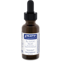 Pure Encapsulations B12 5000 Liquid - Вітамін B12 Methylcobalamin Supplement для підтримки енергії, здоров'я нервів, когнітивних функцій і клітин крові* - Liquid B12 Drops - 1 Fl Oz