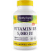 Healthy Origins Вітамін D3 (ланолін) 5000 МО - Добавка для підтримки здоров'я кісток і імунітету - Добавки з вітаміном D, що легко засвоюються - Добавка з вітаміном D3 без глютену - 360 капсул Healthy Origins Вітамін D3 (ланолін) 5000 МО - Добавка для підтримки здоров'я кісток і імунітету - Добавки з вітаміном D, що легко засвоюються - Добавка з вітаміном D3 без глютену - 360 капсул