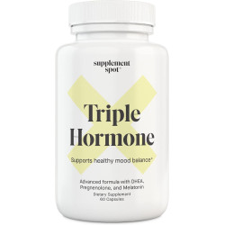 Показано переклад для запиту Natural Mood Balance Supplement with/Melatonin, DHEA and Pregnenolone - Formulated to Increase Energy in Men & Women (60 Capsules)