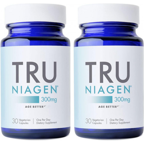 TRU NIAGEN - запатентована добавка нікотинаміду рибозиду NAD+. NR підтримує метаболізм клітинної енергії та відновлення, бадьорість, здорове старіння серця, мозку та м’язів - 30 порцій / 30 капсул - упаковка з 2 шт. TRU NIAGEN - запатентована добавка нікотинаміду рибозиду NAD+. NR підтримує метаболізм клітинної енергії та відновлення, бадьорість, здорове старіння серця, мозку та м’язів - 30 порцій / 30 капсул - упаковка з 2 шт.