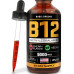 Вітамін B12 сублінгвально (веганський) 2 фл. унції - вітаміни метилкобаламін B12 5000 мкг, рідкі краплі B12, метил B12, вишневий смак Вітамін B12 сублінгвально (веганський) 2 фл. унції - вітаміни метилкобаламін B12 5000 мкг, рідкі краплі B12, метил B12, вишневий смак