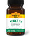 Country Life Vegan D3 5000 МО, 60 капсул, сертифікований без глютену, сертифікований веганський продукт Country Life Vegan D3 5000 МО, 60 капсул, сертифікований без глютену, сертифікований веганський продукт
