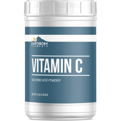 Earthborn Elements Vitamin C Powder 5 фунтів, аскорбінова кислота, дієтична добавка