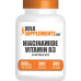 BulkSupplements.com Капсули ніацинаміду – добавка ніацинаміду, добавка вітаміну B3, капсули ніацинаміду 500 мг – таблетки ніацинаміду для здоров’я шкіри, 1 капсула на порцію, 300 капсул BulkSupplements.com Капсули ніацинаміду – добавка ніацинаміду, добавка вітаміну B3, капсули ніацинаміду 500 мг – таблетки ніацинаміду для здоров’я шкіри, 1 капсула на порцію, 300 капсул