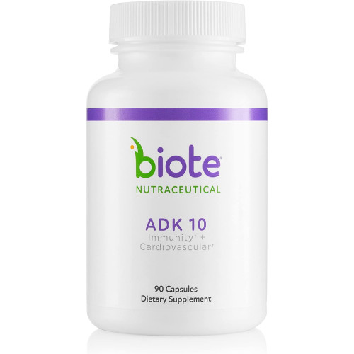 bioTE Nutraceuticals - ADK 10 - Імунітет + серцево-судинна система (90 капсул) bioTE Nutraceuticals - ADK 10 - Імунітет + серцево-судинна система (90 капсул)