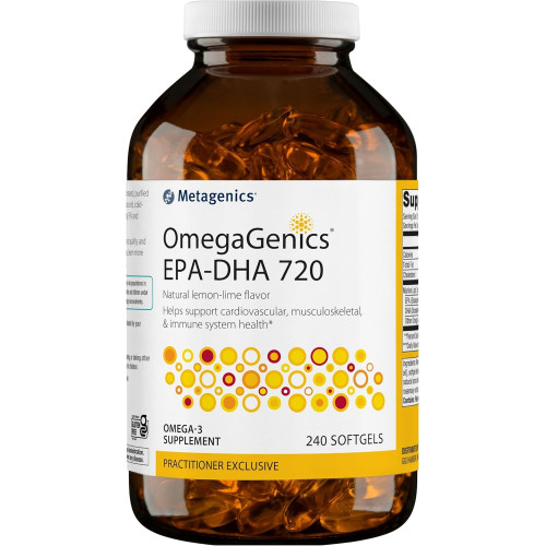 Metagenics OmegaGenics EPA-DHA 720- Омега-3 Риб’ячий жир добавка - для здоров'я серця, опорно-рухового апарату та імунної системи* - з DHA та EPA - 240 капсул Metagenics OmegaGenics EPA-DHA 720- Омега-3 Риб’ячий жир добавка - для здоров'я серця, опорно-рухового апарату та імунної системи* - з DHA та EPA - 240 капсул