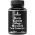 Biotin + кератин + колаген + кінчик + пилки Палметто. Розширена добавка для росту волосся 5 в 1 для жінок та чоловіків. Вітаміни для волосся, таблетки блокаторів DHT. Капсули для витончення волосся з біотином 5000 мкг
