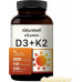 NatureBell Vitamin D3 5000 K2 (MK7) з кокосовою олією першого віджиму, 240 м’яких капсул, 100 мкг, підтримка 2 в 1, Duo-Ack | Постачання на 8 місяців | Перевірено третіми сторонами, без ГМО та глютену NatureBell Vitamin D3 5000 K2 (MK7) з кокосовою олією першого віджиму, 240 м’яких капсул, 100 мкг, підтримка 2 в 1, Duo-Ack | Постачання на 8 місяців | Перевірено третіми сторонами, без ГМО та глютену