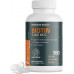 Bronson Biotin 5000 MCG підтримує здоров'я волосся, шкіри та нігтів і вироблення енергії - Високоефективна підтримка краси - Без ГМО, 360 вегетаріанських таблеток Bronson Biotin 5000 MCG підтримує здоров'я волосся, шкіри та нігтів і вироблення енергії - Високоефективна підтримка краси - Без ГМО, 360 вегетаріанських таблеток