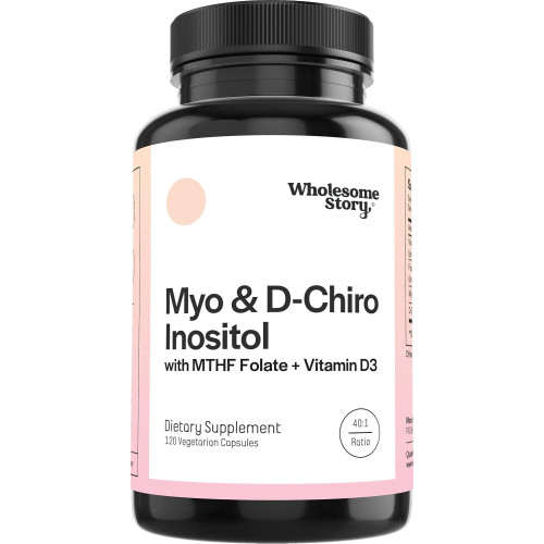 Міо-інозитол і D-Chiro Inositol капсули з MTHF, фолатом, вітаміном D| Підтримка функції яєчників, гормонального балансу та рівня гомоцистеїну | Добавки для фертильності для жінок | Співвідношення 40:1 Міо-інозитол і D-Chiro Inositol капсули з MTHF, фолатом, вітаміном D| Підтримка функції яєчників, гормонального балансу та рівня гомоцистеїну | Добавки для фертильності для жінок | Співвідношення 40:1