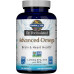 Garden of Life Dr. Formulated Advanced Omega Fish Oil - Lemon, 1290 мг EPA, DHA + DPA у формі тригліцеридів, добавка омега 3 з одного джерела для здоров’я мозку та серця, без ГМО, 180 м’яких капсул
