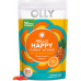 OLLY Hello Happy Gummy Worms, підтримка балансу настрою, вітамін D, шафран, жувальна добавка для дорослих, без глютену, тропічний зінг - 90 штук OLLY Hello Happy Gummy Worms, підтримка балансу настрою, вітамін D, шафран, жувальна добавка для дорослих, без глютену, тропічний зінг - 90 штук