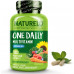 NATURELO One Daily Multivitamin для чоловіків 50+ - з вітамінами та мінералами + органічні цільні продукти - Добавка для підвищення енергії, загального здоров'я - Без ГМО - 120 капсул - 4-місячний запас NATURELO One Daily Multivitamin для чоловіків 50+ - з вітамінами та мінералами + органічні цільні продукти - Добавка для підвищення енергії, загального здоров'я - Без ГМО - 120 капсул - 4-місячний запас