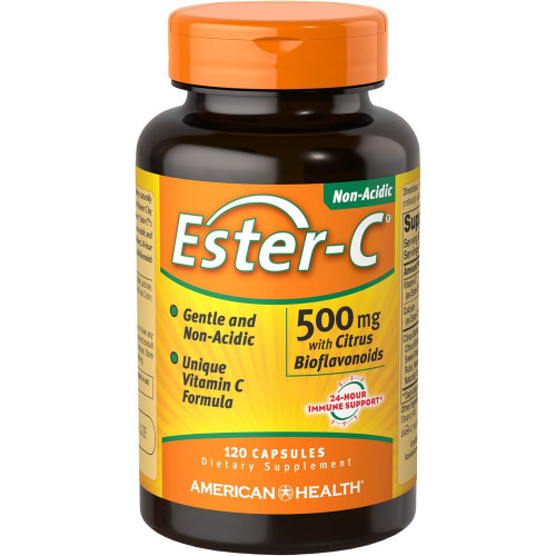 Ester-C® 500 мг з цитрусовими біофлавоноїдами, капсули 120 Ester-C® 500 мг з цитрусовими біофлавоноїдами, капсули 120