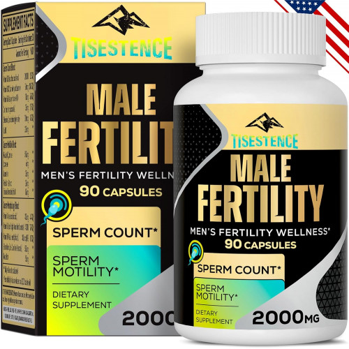 Показано переклад для запиту Fertility Supplements for Men, Male Prenatal Vitamins -Optimal Sperm Count, Motility and Strength, 2000MG Men's Fertility Supplements with Maca Root, Zinc & Folate and D-Alpha for Conception -90 Capsules Показано переклад для запиту Fertility Supplements for Men, Male Prenatal Vitamins -Optimal Sperm Count, Motility and Strength, 2000MG Men's Fertility Supplements with Maca Root, Zinc & Folate and D-Alpha for Conception -90 Capsules