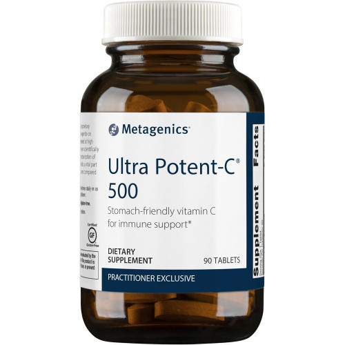 Metagenics Ultra Potent-C Вітамін С 500 мг - ніжна буферна добавка вітаміну С для підтримки імунітету, призначена для запобігання розладу шлунка - 90 шт. Metagenics Ultra Potent-C Вітамін С 500 мг - ніжна буферна добавка вітаміну С для підтримки імунітету, призначена для запобігання розладу шлунка - 90 шт.