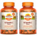 Вітамін C Sundown Naturals 1000 мг для підтримки імунітету та антиоксидантного здоров’я, 300 капсул (2 упаковки)