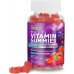 Gummy Multivitamin для дорослих, Extra Strength Multi Gummies для жінок і чоловіків - Щоденна вітамінна добавка Gummies, підтримка здоров'я імунітету з вітамінами A, C, D, E, B6, B12, цинком, ягідним смаком - 60 шт. Gummy Multivitamin для дорослих, Extra Strength Multi Gummies для жінок і чоловіків - Щоденна вітамінна добавка Gummies, підтримка здоров'я імунітету з вітамінами A, C, D, E, B6, B12, цинком, ягідним смаком - 60 шт.
