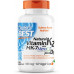 Doctor's Best Natural Vitamin K2 with MK-7, 180 мкг плюс D3 1000 МО, без ГМО, без глютену, вегетаріанський, без сої, 60 вегетаріанських капсул Doctor's Best Natural Vitamin K2 with MK-7, 180 мкг плюс D3 1000 МО, без ГМО, без глютену, вегетаріанський, без сої, 60 вегетаріанських капсул