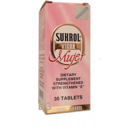 Дієтична добавка Sukrol Vigor Mujer з вітаміном Е 30 таблеток... mtc