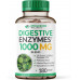 Wholesome Wellness Digestive Enzymes 1000MG Plus Prebiotics & Probiotics Supplement, 180 Capsules, Органічна рослинна веганська формула для травлення та лактози з амілазою та бромелаїном, 3-6 місяців