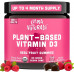 Llama Naturals Real Fruit Вітамін D3 Gummies Kids & Adults; Без додавання цукрової тростини, органічний вітамін D, веганський, 200% DV кожен; (120 CT, 60-120 днів, малиновий) Llama Naturals Real Fruit Вітамін D3 Gummies Kids & Adults; Без додавання цукрової тростини, органічний вітамін D, веганський, 200% DV кожен; (120 CT, 60-120 днів, малиновий)